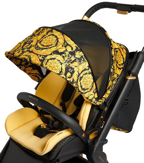 young versace pram|Versace barocco baby stroller.